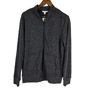 Threads 4 Thought Men's Size Small Charcoal Gray Full Zip Jacket NWT
